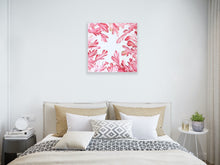 Load image into Gallery viewer, "Flamingo" Original on Canvas - 43 x 43 cm