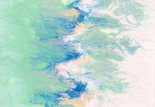 Load image into Gallery viewer, "Modern Pastel Ocean" - Oringal on Canvas - 60 x 42 cm