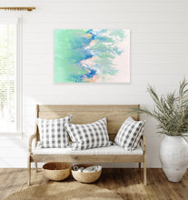 Load image into Gallery viewer, "Modern Pastel Ocean" - Oringal on Canvas - 60 x 42 cm
